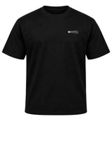 Produktbild 1 von IYITO T-Shirt mit auffälligem Rückenprint in Schwarz.