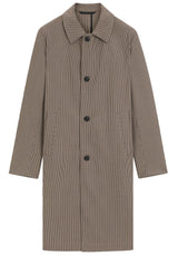 Produktbild 1 von HUGO BOSS BLACK Mantel Clark mit Hahnentritt-Muster in Braun.