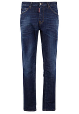 Produktbild 1 von DSQUARED2 Jeans Teddy mit dunkler Waschung in Blau.