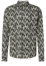 Produktbild 1 von JOOP! Jeans Hemd Hansen mit Allover-Print in Schwarz.