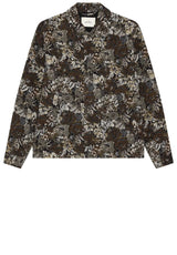 Produktbild 1 von Les Deux Overshirt aus Jacquard  in Braun.