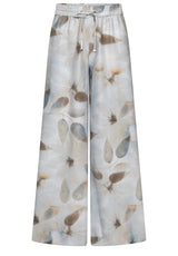 Hosen RAFFAELLO ROSSI Hose Helena mit Blumen-Print Grau (91)