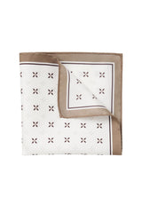 Krawatten, Einstecktücher & Fliegen HUGO BOSS BLACK Einstecktuch aus Seide Off-White (118) ONESIZE