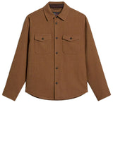 Jacken & Mäntel WOOLRICH Overshirt aus recycelter italienischer Wollmischung Beige (7370)