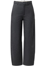 Produktbild 1 von DRYKORN Hose Advise in gekürzter Länge in Grau.