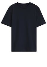 Jersey HUGO BOSS BLACK T-Shirt H-Thompson mit Struktur Blau (404)