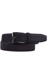 Produktbild 1 von HUGO BOSS BLACK Gürtel Elloy aus Rindsleder in Blau.