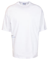 Jersey Goldgarn T-Shirt mit Quallen-Print Weiß (1000)