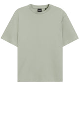 Produktbild 1 von HUGO BOSS BLACK T-Shirt Eharpa aus merzerisierter Baumwolle in Grün.