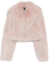 Jacken & Mäntel PATRIZIA PEPE Jacke aus Kunstpelz Rosa (R902)