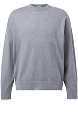 Pullover & Strickjacken DRYKORN Pullover Valdrik aus Feinstrick Grau (6403)