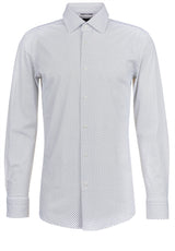 Hemden HUGO BOSS BLACK Hemd Hank aus Performance-Stretch-Gewebe Braun (255)