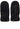 Handschuhe HUGO Handschuhe Beatris mit Metall-Logo Schwarz (001)