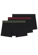 Bodywear HUGO 3er-Pack Boxershorts mit Logo-Bund Schwarz (019)