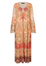 Kleider ANA ALCAZAR Kleid aus leichtem Mesh Mehrfarbig (013)