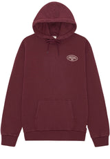 Produktbild 1 von Les Deux Hoodie Worldwide mit Backpint in Rot.