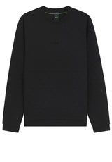 Produktbild 1 von HUGO BOSS GREEN Sweatshirt Porsche x BOSS mit Pasha-Muster in Schwarz.