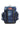Taschen DSQUARED2 Denim-Rucksack mit Leder-Details Blau (M2498) ONESIZE