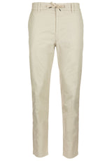 Hosen HUGO BOSS ORANGE Chino-Hose mit Tunnelzug Beige (271)