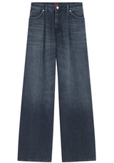 Jeans HUGO Jeans 937 mit Bügelfalten Blau (410)