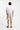Hosen HUGO BOSS ORANGE Shorts aus Leinen-Baumwoll-Mix mit Streifen-Muster