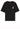Jersey HUGO T-Shirt Detzi mit großem Backprint Schwarz (001)