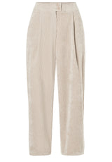 Hosen ANA ALCAZAR Hose mit Barrel-Leg aus Cord Beige (710)