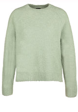 Produktbild 1 von HUGO BOSS BLACK Strickpullover Febisana aus Woll-Mix in Grün.
