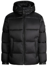 Produktbild 1 von JOOP Steppjacke Maddow mit abnehmbarer Kapuze in Schwarz.