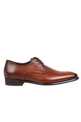 Schuhe VAN BOMMEL Business Schuhe mit Linien-Design Braun (2)