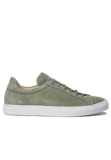 Schuhe VAN BOMMEL Sneaker aus Wildleder Grün (5)