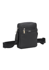 Taschen HUGO BOSS BLACK Umhängetasche mit Label-Applikation Lewis Schwarz (001) ONESIZE