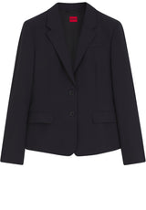 Produktbild 1 von HUGO Blazer Aredana mit Pattentaschen in Blau.