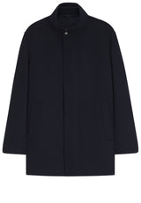 Produktbild 1 von HUGO BOSS BLACK Mantel H-Coxtan aus italienischem Gewebe in Blau.