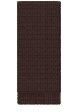 Schals & Tücher HUGO BOSS BLACK Schal Tadic mit Allover-Logo-Pint Braun (209) ONESIZE