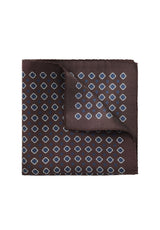 Krawatten, Einstecktücher & Fliegen HUGO BOSS BLACK Einstecktuch aus Seide Braun (209) ONESIZE