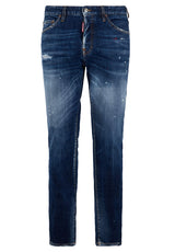 Jeans DSQUARED2 Jeans mit Farbspritzern Blau (470)