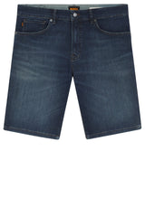 Hosen HUGO BOSS ORANGE Shorts Re.Maine aus Soft-Motion-Denim Blau (420)