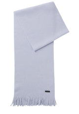 Schals & Tücher HUGO BOSS BLACK Schal Albas mit Fransen Blau (474) ONESIZE
