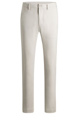 Hosen HUGO BOSS GREEN Hose Commuter mit seitlichen Eingriffstaschen Cremefarben (272)