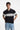 Produktbild 5 von HUGO Strick-Poloshirt mit Blockstreifen in Blau.