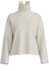 Produktbild 1 von HUGO BOSS BLACK Strickpullover Falonso aus Kaschmir in Off-White.