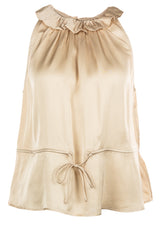Blusen & Tuniken HUGO BOSS ORANGE Blusentop Igea Beige (287)