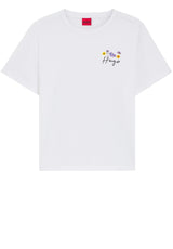 Jersey HUGO T-Shirt Destrel Weiß (100)