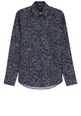Hemden HUGO BOSS BLACK Hemd H-Joe Blau (410)
