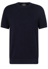 Pullover & Strickjacken Strellson Strickshirt Robas-RS Blau (402)