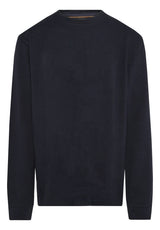 Sweat HUGO BOSS ORANGE Sweatshirt We Tempest mit Label-Flag Blau (404)