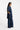 Jeans HUGO BOSS ORANGE Kleid aus blauem Denim mit Johnny-Kragen
