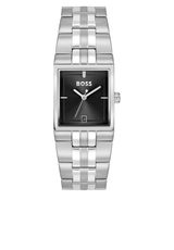 Uhren HUGO BOSS BLACK Uhr Strivo mit Gliederarmband Silber (000) ONESIZE