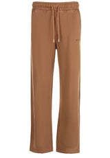 Hosen IYITO Jogginghose mit weitem Bein Braun (111)